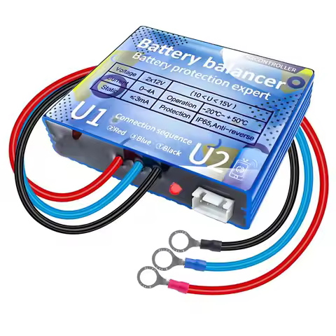 12V 24V 36V 48V 60V 72V 96V Solar System Battery Equalizer IP65 Battery Balancer For Lifepo4 Lithium