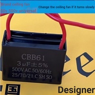 8. Ceiling Fan High Power 3uf Capacitor Ceiling Fan Universal Capacitor 220v Fan Starter 450V Large 