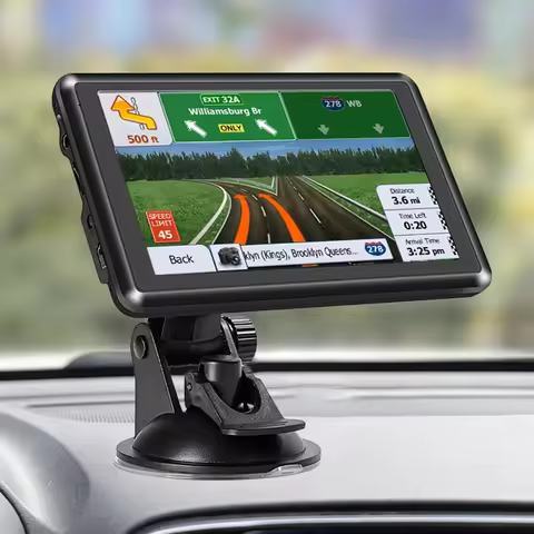 Portable Navigator Voice Reminder 5 Inch Car GPS Navigation HD Touch Screen Sat Nav 256MB+8G Mini US