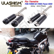 FZ6S FZ6N S2 Fazer600 Motorcycle Exhaust Full System Slip On Pipe For Yamaha FZ-6N FZ-6S FZ6 Fazer 6