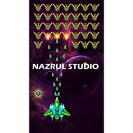 Galaxy Attack - Shooting Game v68.2 Full Version Crack APK (Unlimited Money, VIP Unlocked)