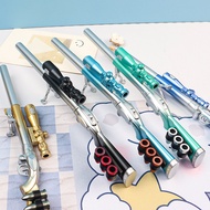 Luminous Creative Gel Pen with Light 98K Eating Chicken Sniper Gun Signature Pen Weapon Decoration U