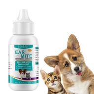 ♚Dog Ear Cleaner Solution Creative Safe Healthy Dog Ear Wash Otic Drops Formula Essentials ears p☼