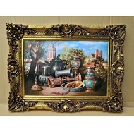 European Style Oil Painting Frame Photo Frame Frame Wholesale Classical Oil Painting Frame Embossed 