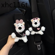 West Highland Car Seat Belt Shoulder Protector Decoration Seat Belt Premium Anti-Strangle Doll Cute 
