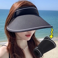 Wide Brim Hat Adjustable UV Protection Sport Top Cap Beach