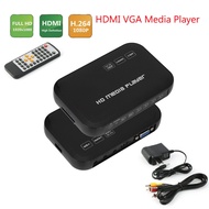 Mini Media Player 1080P Full HD  HDMI/USB/AV/VGA เครื่องเล่น HD Player