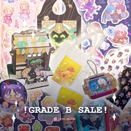 GRADE B FAN MERCH (GENSHIN IMPACT, ARCANE, TOTK)