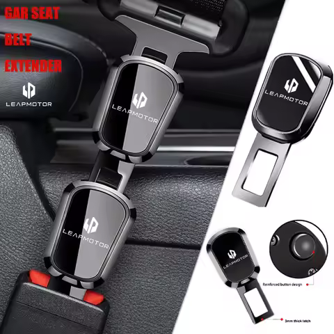 Car Seat Belt Clip Extension Safety Seatbelt Lock Buckle Plug For Leapmotor C10 B10 B01 B05 C11 C10