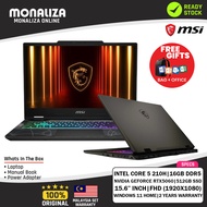 MSI Cyborg Gaming Laptop (15 B2RWFKG-223MY) Intel Core 5 210H | RTX 5060