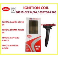 90919-02234 /44 099700-2560 ORIGNAL APM  IGNITION PLUG COIL TOYOTA ESTIMA ACR30  ALPHARD  ANH10 HARR