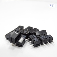 All 2 10Pieces Micro Hot D2FC-F-7N 100M Mice Micro Switches Button Mice Fretting Switches 3Pin 0 74N
