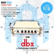 Miniature Box Crossover DBX 2 Way 4 & 5 Potentiometers