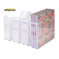 4x Scrapbook Paper Storage with Wheels,Plastic Scrapbook Storage Bin for Holding 12 Inch X 12 Inch P
