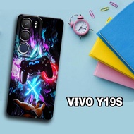CC19/ Flexible rubber softcase for vivo y19s/Men's Motif/vivo y19s case/vivo y19s case/vivo y19s sof