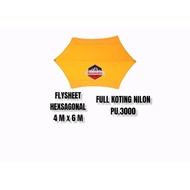 FLYSHEET HEXA VAZCADVURITE 4 MX 6 M PREMIUM PU 3000