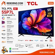 TCL 55" QLED 4K UHD Google TV 2026 55P7L