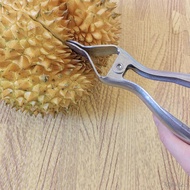 [FlowerhxyaeMY]Stainless Steel Durian Opener Clip Rustproof Pliers Durable Durian Peel Breaking Tool for Household Cooking Tool Supplies Utensils