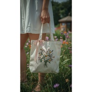Vintage style Canvas tote bag, simple, cute, hot hit Tota9599