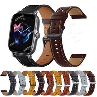 20mm Strap For Amazfit Active/GTS 4 Mini/GTS 3/GTS 2/GTS 2E Leather Band Bracelet For Amazfit GTR 42