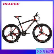 🔥n Stock 🔥Macce Mountain Bike Cross Country City Male and Female Youth Light Bike Variable Speed Shock Absorption Racing Car