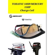 TOHATSU/MERCURY OBM 18HP/15HP Charge Coil #3G3-06021-1 (Original/Oem)