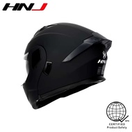 HNJ 937 HNJ 601 Motorcycle Plain Modular DUAL VISOR Helmet Full Face Unisex