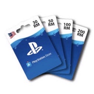 PlayStation Prepaid Cards 50RM Reload MY Malaysia PSN PS Plus Play Station Network