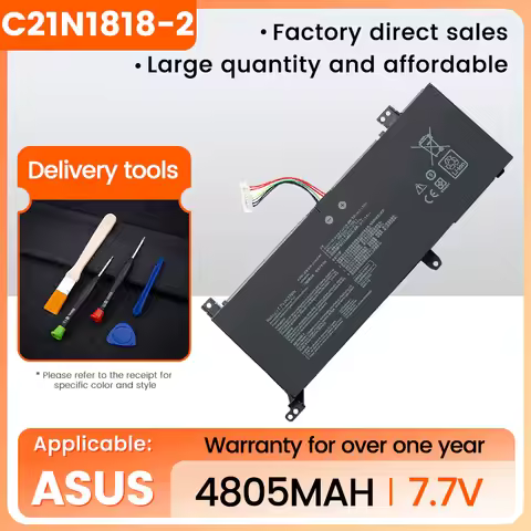 C21N1818 C21N1818-1 C21N1818-2 B21N1818 B21N1818-2 Bateria for Asus VivoBook 15 X512FA X509FB A509FA