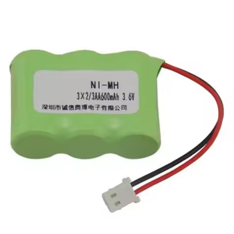 2/3AA 600MAh 3.6V NiMH Ni-mh Rechargeable Battery For Cordless Phone