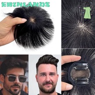 EBINLANDS Men's Wig, Human Hair Replacement Breathable Human Hair Wig, Easy to Use Natural Washable 