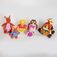 Winnie the pooh小熊維尼積木扭蛋(全套)