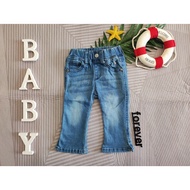 <READY STOCK> A747/BA747 GIRL BOOTCUT JEANS