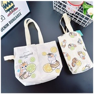 Shark Cat Cup Bag Beverage Milk Tea Coffee Portable Storage Bag chiikawa Foldable Bag