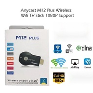 AnyCast M12/M9/ Plus Wireless TV WiFi Dongle 1080P HDMI Airplay Miracast TV Stick SeaSpark Feiy