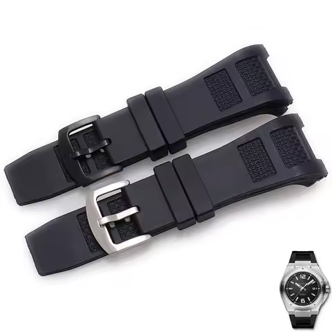 Waterproof Breathable Silicone 30mm Watchband Men for IWC Engineer Iw323601 Iw376501 Iw322503 Concav