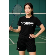 Badminton Shirt 1 Set of Soft Dry Fit Sports Skirt YYYY v4