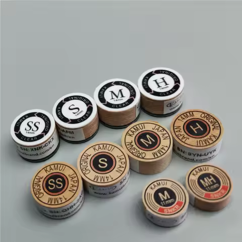 Kamui Tips Original Japan Clear Standard Carom Pool Cue Tip Snooker Tip Billiard Cue Stick Tips Snoo