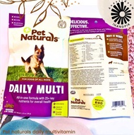 (exp.01/27) Pet Naturals of Vermont วิตามินรวม สำหรับสุนัข 6.17 oz (175 g)