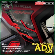 ADV 160 Side Body Sticker ADV 160 Sticker Side Body Cover ADV 160 Cover Side Pad ADV 160 Resin