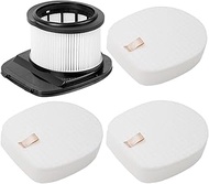 1 HEPA Filter + 3 Pre-Motor Foam & Felt Filters Compatible with Shark IX140,IX141,IZ140,IZ142,IZ162H