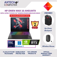 HP OMEN MAX 16-ah0144TX 16" WQXGA OLED 240Hz Gaming Laptop ( CU7-255HX, 32GB, 1TB SSD, RTX5060 8GB, 
