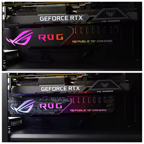 Graphics Card Holder /Video Card Bracket Support ASUS MSI GIGABYTE ASROCK 5V ARGB M/B AURA 3Pin/4Pin