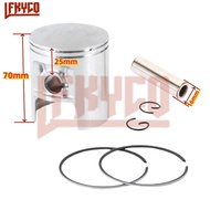 For Suzuki TS185 TC185 DS185 185CC DS TC TS 185 STD +25 +50 +75 +100 Bore Size 64mm Pin 16mm Motorcy