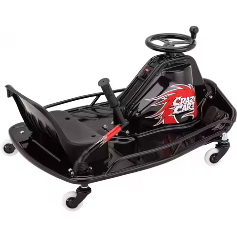 A Crazy Cart DLX - 24V Electric Drfting Go Kart - Enhanced Drift Bar