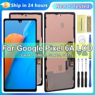 OLED Pixel 6A with Frame Display Screen Assembly for Google Pixel 6a GX7AS GB62Z G1AZG GB17L Lcd Dis