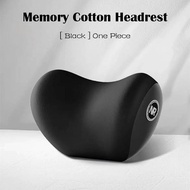 【Headrest & Lumbar Pillow】 Honda Mugen Power Relieve Fatigue - Protect Neck & Shoulders - Memory Foa