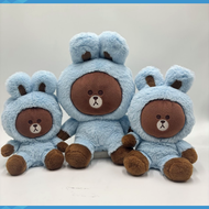 [WICO&GOLF]**Back Open**Golf Club Driver Cover Blue Rabbit Brown /Driver Fits Standard 460cc Driver/