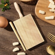 KOZEEY Gnocchi Board at Home Gnocchi Maker Paddle Easily Form Wood Italian Pasta Maker Boards Cavate