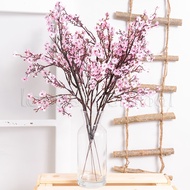 [ Christmas ] Cherry Blossoms  Artificial Flowers / Faux Flowers Branches / Babies Breath Fake Flowers / Long Bouquet Gypsophila Fake Flowers DIY Wedding Decoration/Home decoration
